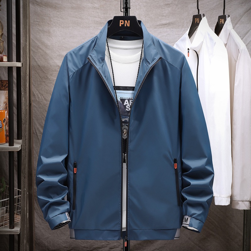 Light Luxury 2025 New Business Men's Sun Protection Clothing Ice Silk Breathable and Light Classy Fishing Skin Clothing Sun Protection Clothing