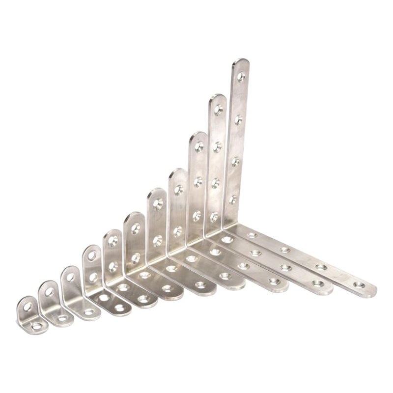 90 度ステンレス鋼コーナーコード L 型コードブラケット固定ピース直角家具ハードウェアアクセサリーコネクタ