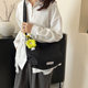 Large Capacity Nylon Canvas Dumpling Bag Women's 2025 New Lightweight Crossbody Bag Student Sports Casual Single