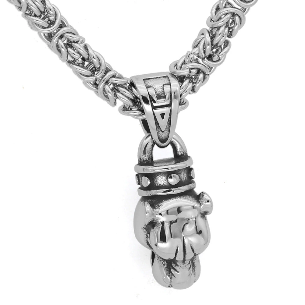Скандинавское ожерелье из нержавеющей стали, амулет, аксессуар, AliExpress