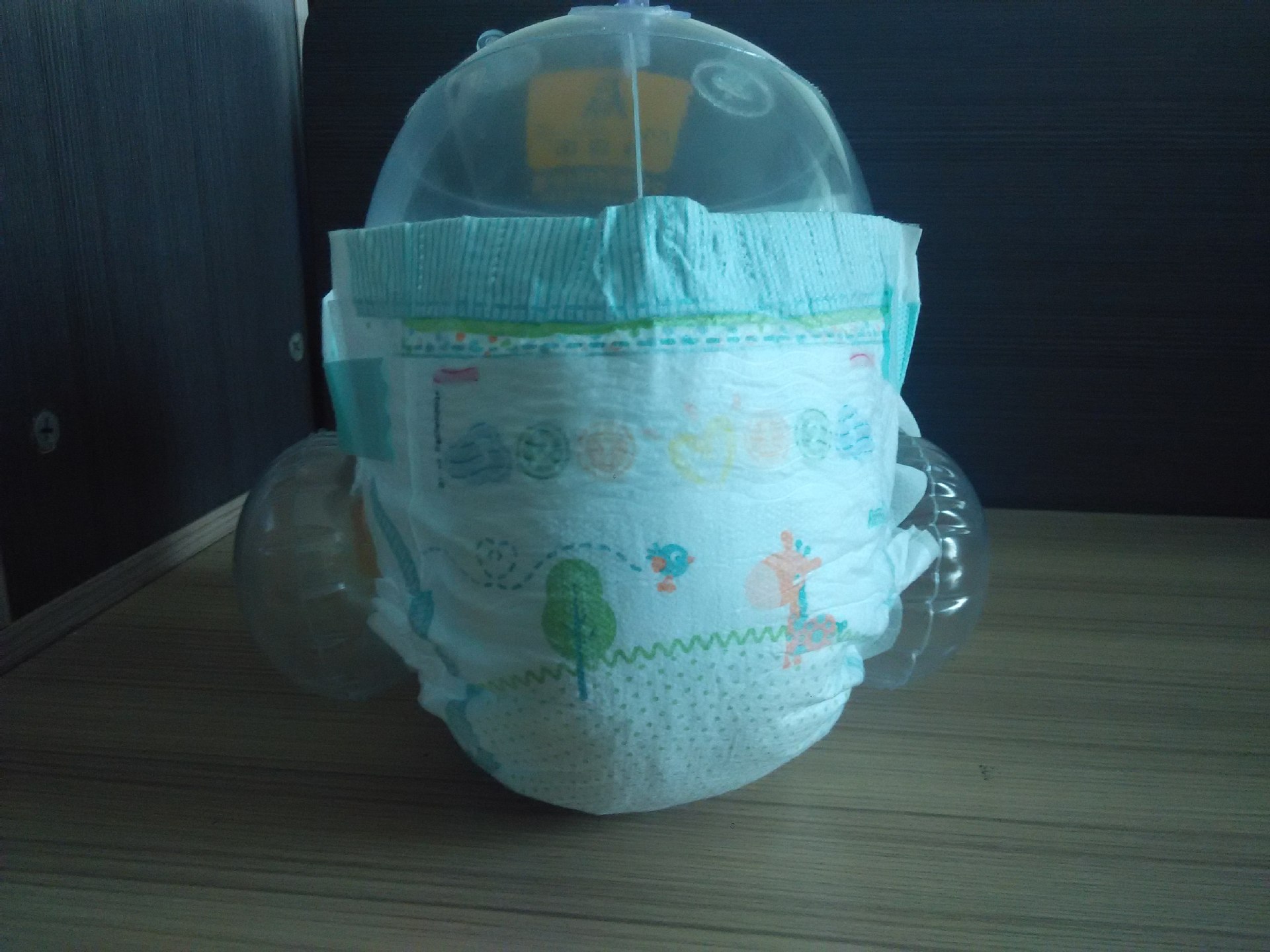 Modelo Inflable para Pañales de Bebé para Exhibición en Tiendas