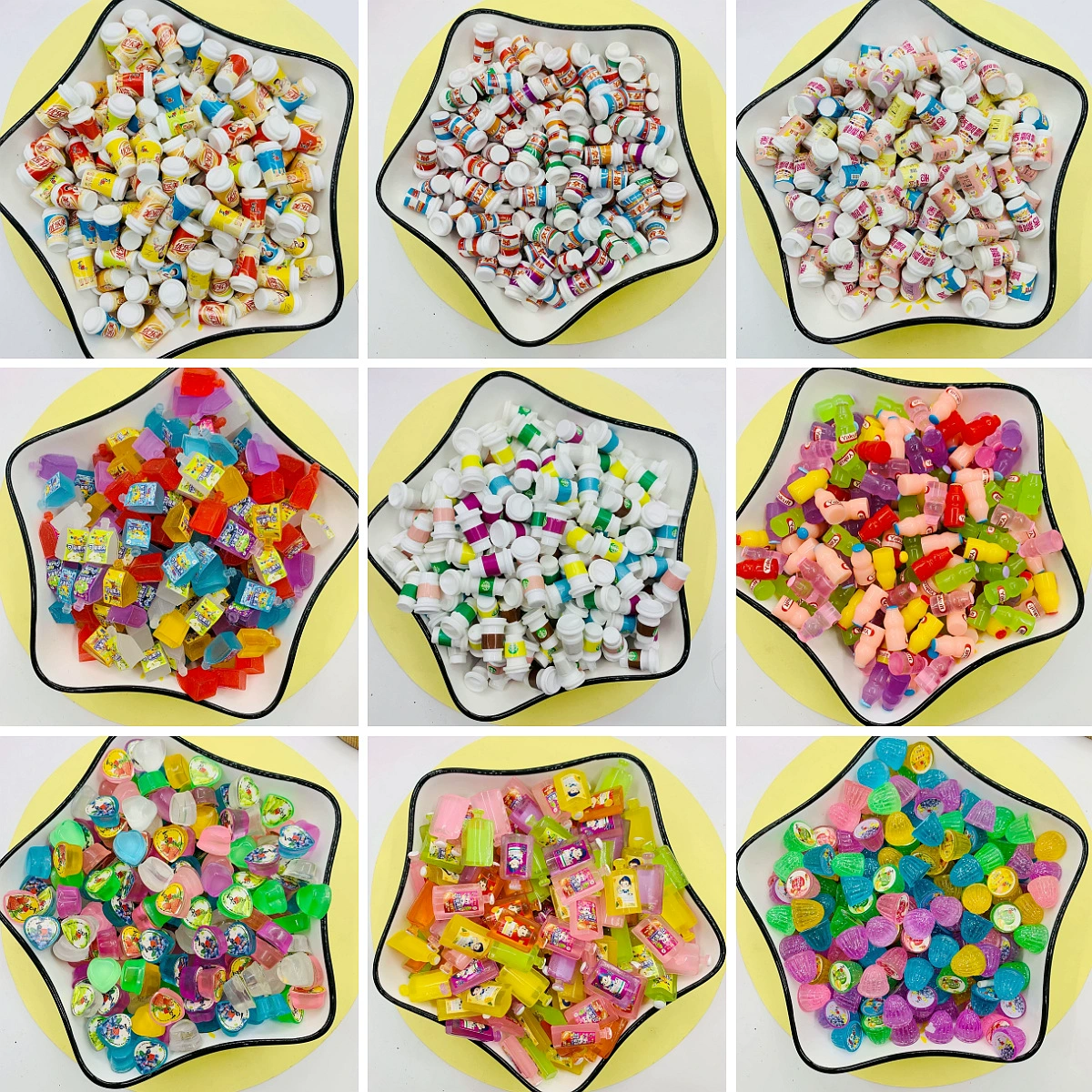 Горячая продажа симулятор супермаркета серии желе брелок для магазина Tide Play Fu сумка чехол для телефона DIY смола аксессуары