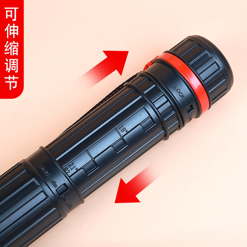 Artistic Telescopic Paint Tube Organizer, Roll Paper Tube, Han Style Plastic Portable Small Sketch Paper Paint Tube
