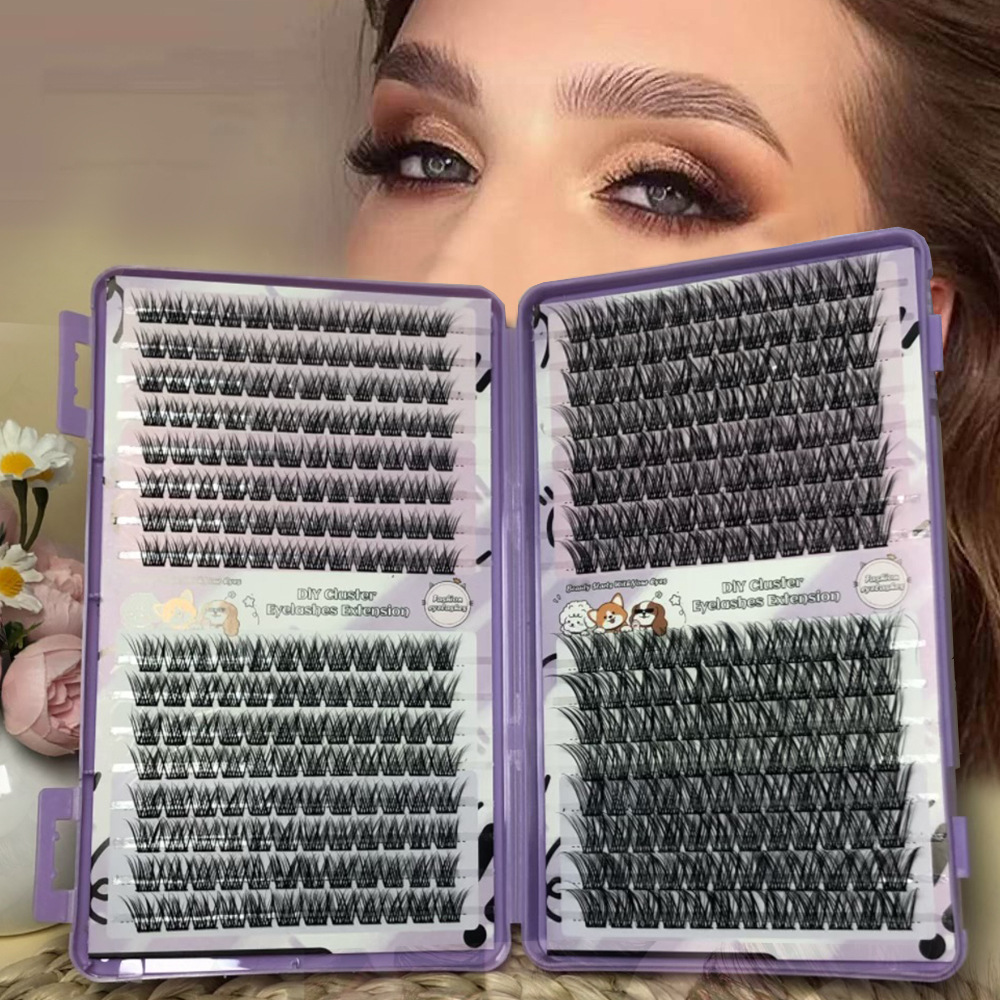 Comercio exterior pestañas colección densa 30D40D50D gran capacidad serie FD cabello gripe europea y americana un solo rango de cabello