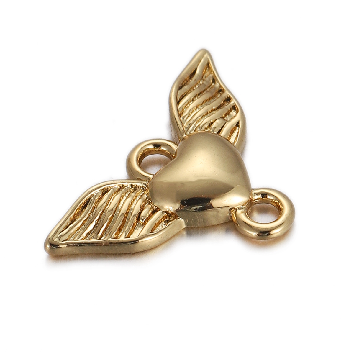 6g Weight Vacuum Plating Gold Plating Process Pendant, Chain Jewelry Making Type 20*18mm, 23*16mm, 46+4cm Jewelry Making Size Gold Plated Plating Material DIY Jewelry Accessories Classification 1 Piece Quantity Copper Material Devil's Eye, Heart Shape, Wings Pattern Plating Design Cute, Sweet, Simple Style Style 1 Piece 20*18mm 23*16mm 46+4cm Copper Gold Plated Devil's Eye Heart Shape Wings Pendant Chain 25