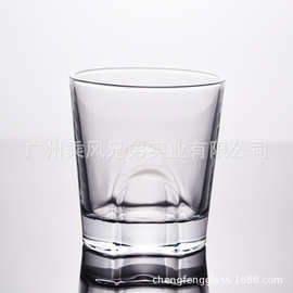 欧式威士忌杯厚底烈酒杯创意玻璃杯家用洋酒杯异形威士忌酒杯水杯