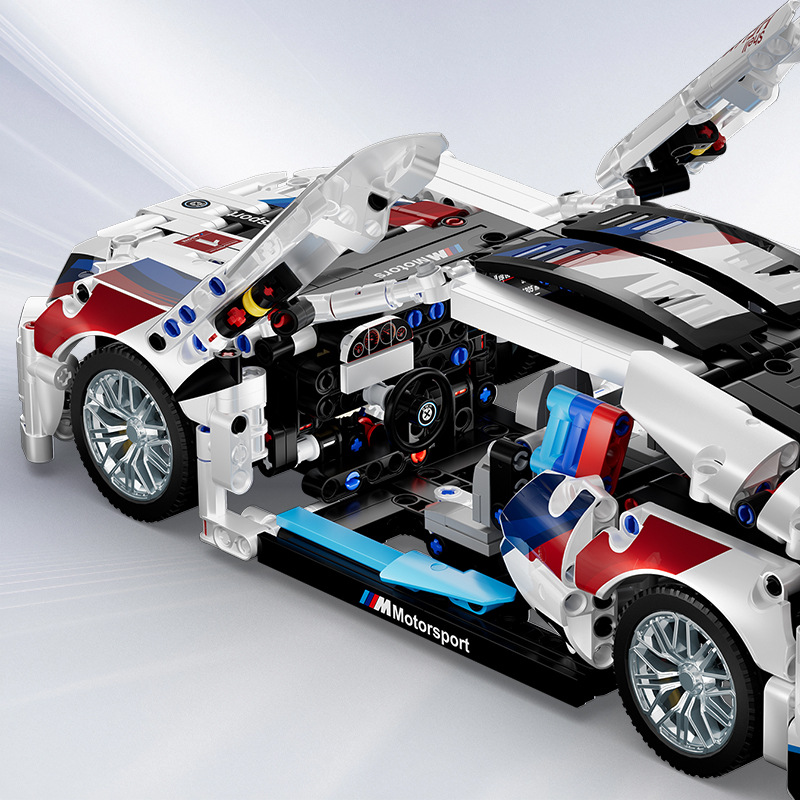 United Creation JKC7208, Bloques de Construcción MOC de Alta Dificultad, Coche Deportivo con Control Remoto Mejorable, Regalo de Cumpleaños para Niños image 4