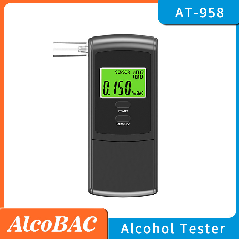 AT-958源头工厂酒精测试仪酒精检测仪酒驾探测仪ALCOBAC酒检仪