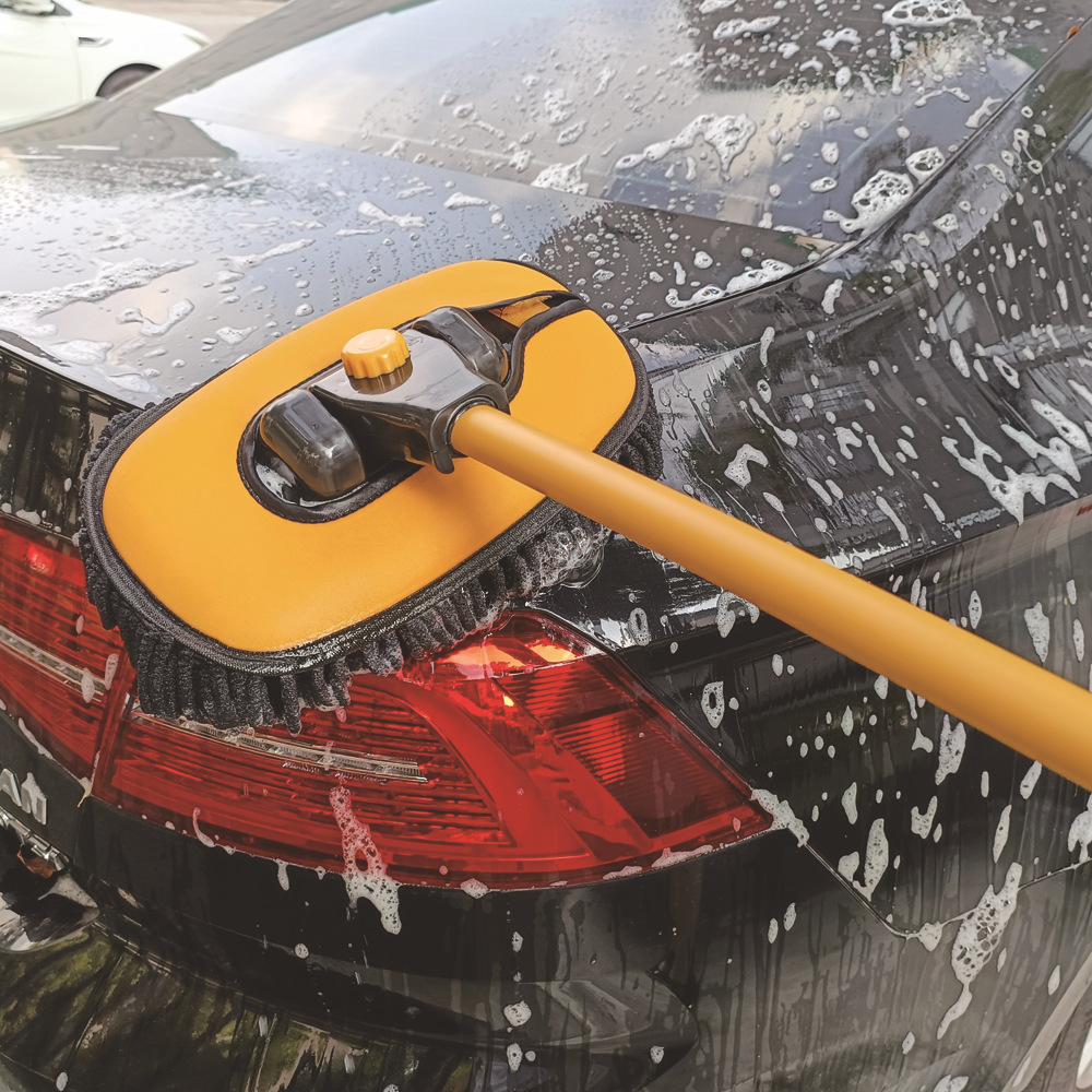 雪尼尔汽车水刷可伸缩洗车拖把擦车用品洗车刷洗车工具厂家批发