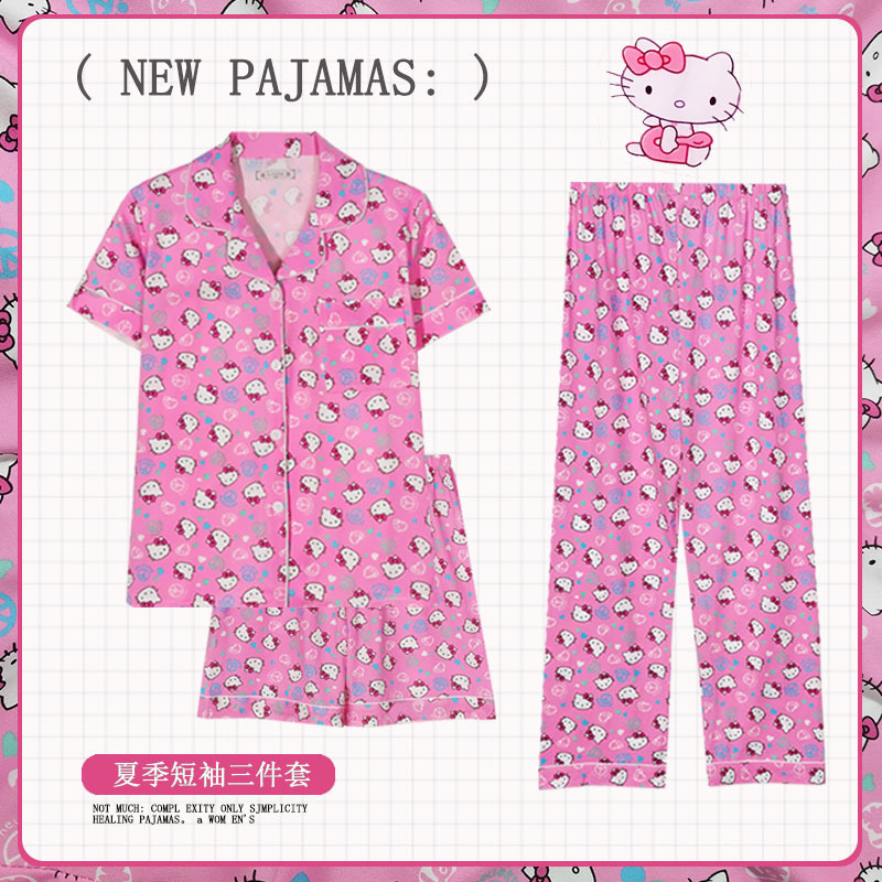 S3 conjunto rojo Hello Kitty cardigan