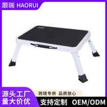 加厚一步梯折叠梯防滑厨房家用微型踏步1步洗车钓鱼钢梯迷你登高