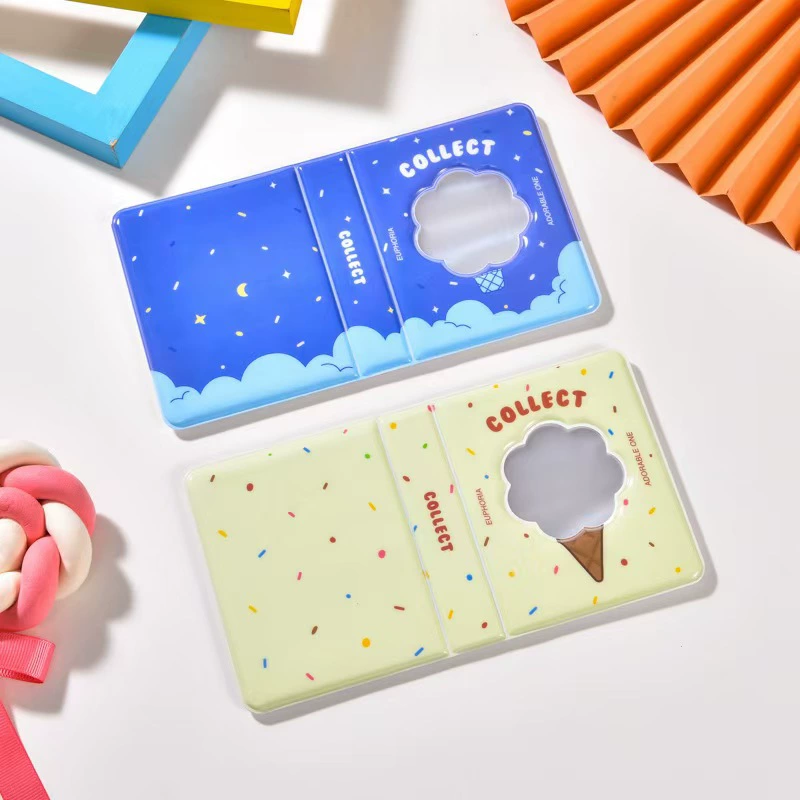 Новый стиль ins, милый цветочный узор, вырезанный 3inch Мини-фотоальбом Polaroid, альбом с изображением звезды, идола, альбом для хранения фотокарточек