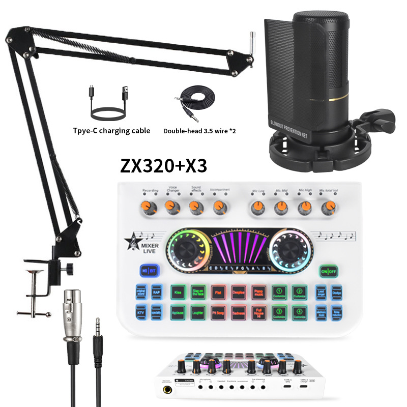 ZX320 블랙 + X3 화이트