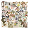 50 pieces of retro style stickers FE134