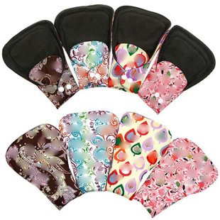 Customized Cross-Border Foreign Trade Washable Sanitary Pad Menstrual Pad Factory Wholesale Processing and Customization
