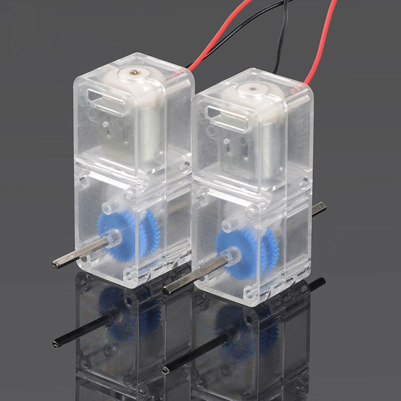 Crab Kingdom 130 motor gearbox hexagonal shaft gearbox car model ship model accessories motor gearbox