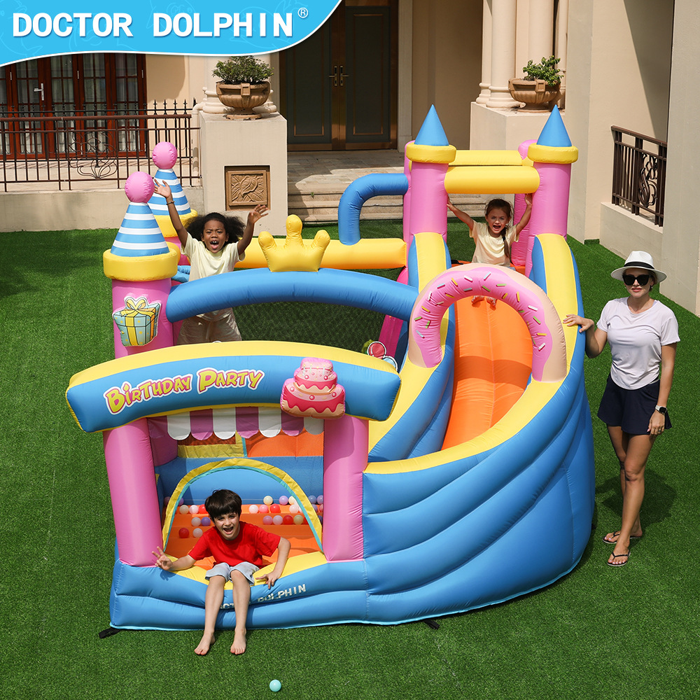 Doctor Pig| Castillo interior para niños Castillo infantil infláble trampolín infláble trampolín infláble para niños