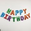 16 -inch Happy Birthday Birthday Happy Alphabet Balloon Birthday Decoration Architecture Aluminum Film Set Steel Ball