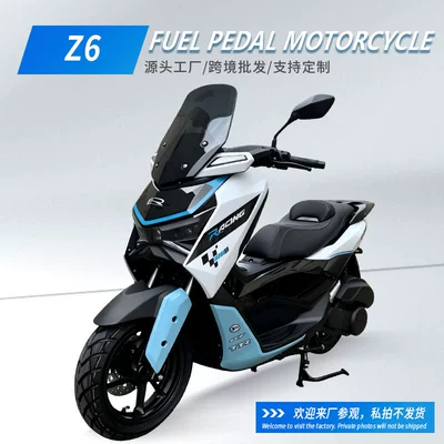 Cross-border foreign trade Z6 second-generation scooter, gasoline-powered off-road motorcycle, foreign market, gasoline motorcycle, Turkey