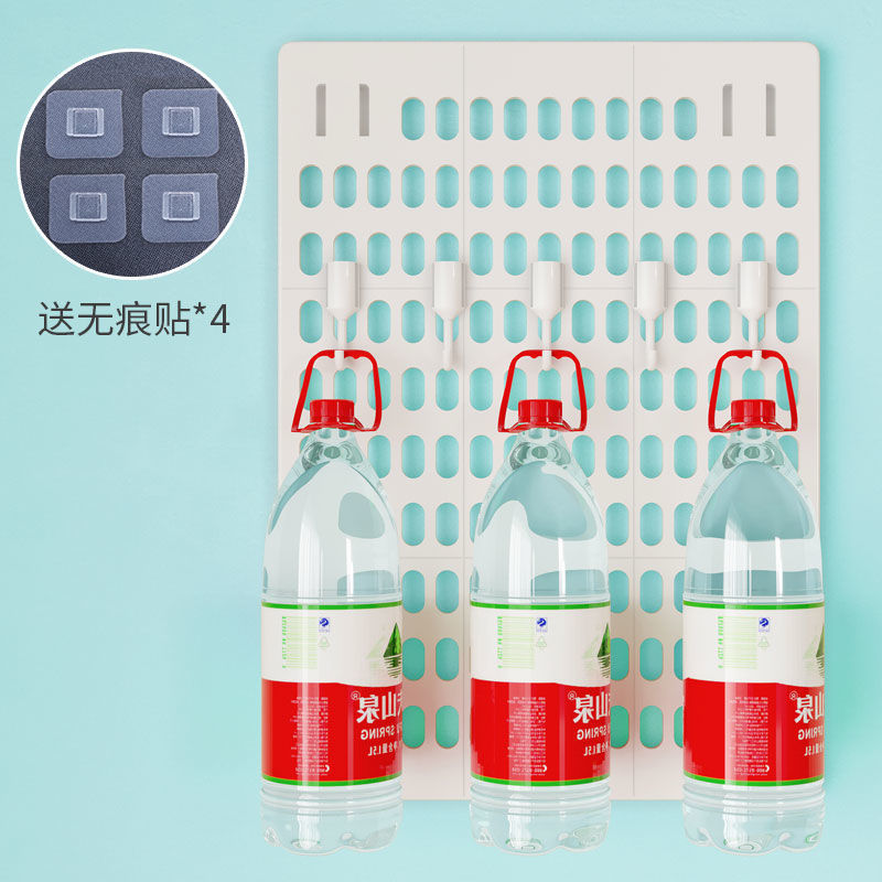 家庭用パンチフリーホールボード廊下壁寮キッチンバスルーム壁収納ラック|undefined