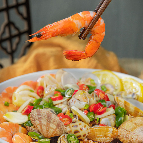 Jiaxian Pot Master Seafood Sauce Seasoning Pack 50g Small Bag Cold Dish Household Small Seafood Sauce Seasoning Wholesale