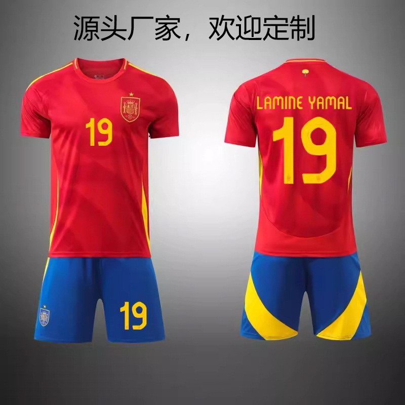 2026 Copa del Mundo Reserva de camiseta de fútbol Alemania Inglaterra Francia España 19 camiseta de fútbol Yamal mangas cortas