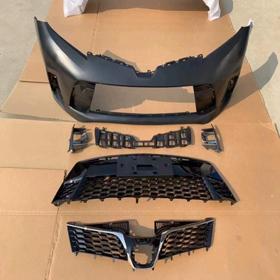 Suitable for 11-20 Toyota Sienna Big Surrounded - old-to-new-front-face-modification-kit
