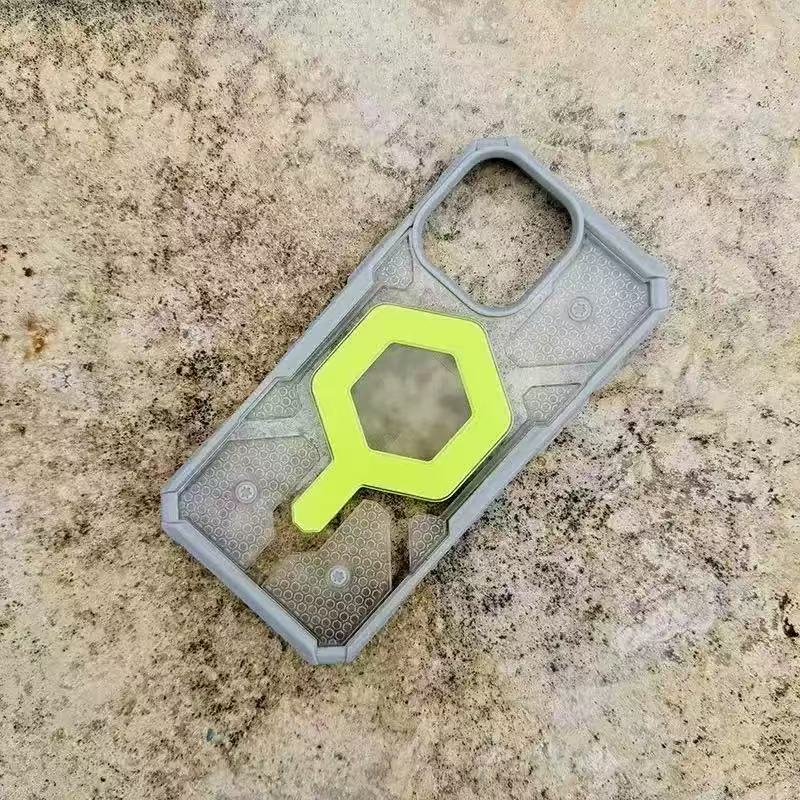 Ua Second-Generation g Explorer Magnetic Stand Suitable for Iphone17Air Four-Corner Anti-Fall iPhone Case 17P Ua Second-Generation g Explorer Magnetic Stand Suitable for Iphone17Air Four-Corner Anti-Fall iPhone Case 17P