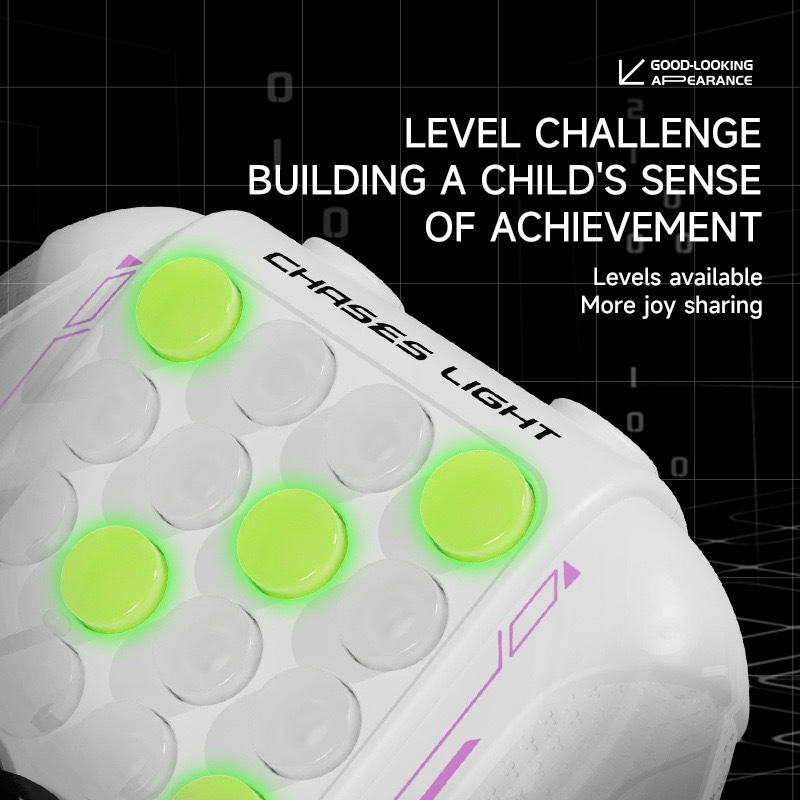 Presione la máquina de juegos cruzada fronteriza para empujar rápidamente la máquina de juegos CHASES LIGHT juguetes inteligentes para niños que juegan con la marmota