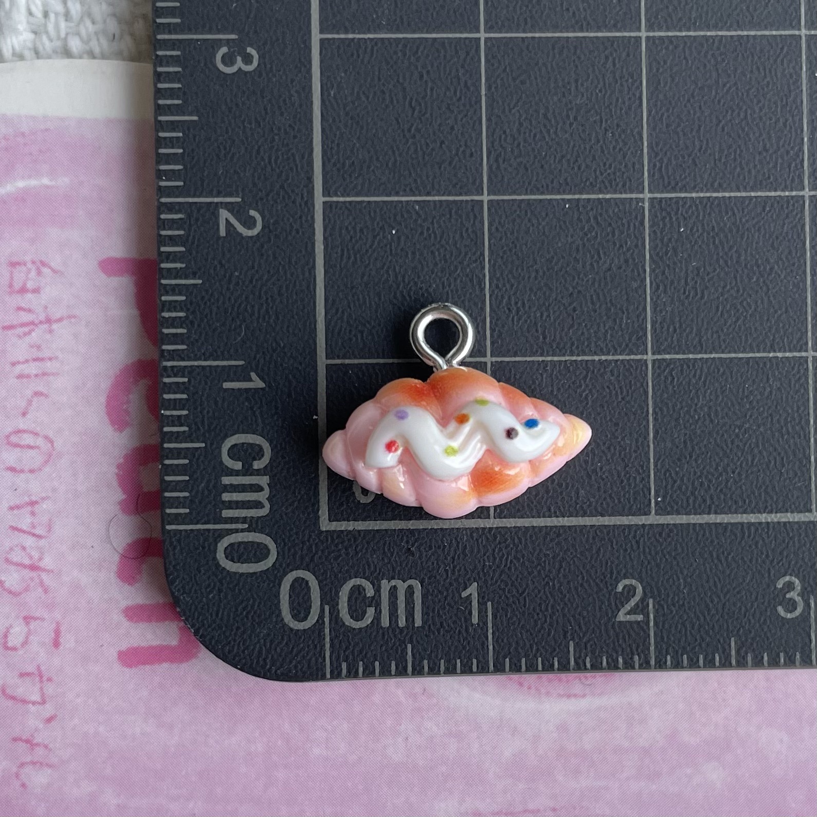 3g Weight Pendant Jewelry Making Type 12 * 14mm Jewelry Making Size DIY Jewelry Accessories Classification 1 Piece Quantity Resin Material Cartoon, Fruit, Donuts Pattern All Seasons Season Polished Finish Cute Style 1 Piece 12 * 14mm Resin Cartoon Fruit Donuts Polished Pendant DIY Jewelry Accessories 5
