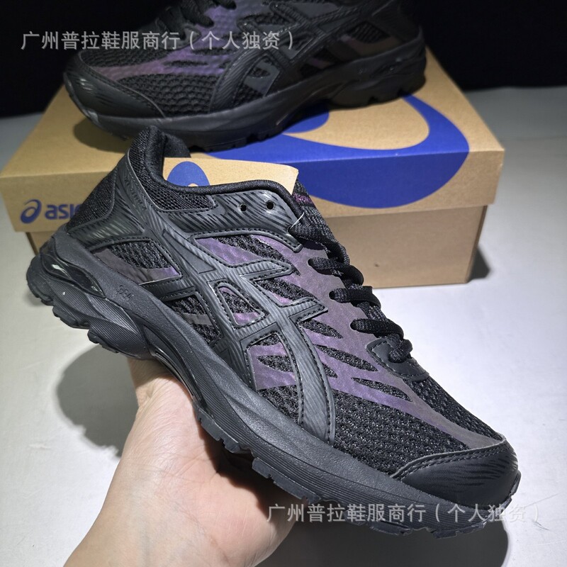 莆田純正 GEL-FLUX4 スポーツシューズ、レトロ、衝撃吸収、多用途、滑り止め、耐摩耗性、メッシュ、通気性、ランニング用|undefined