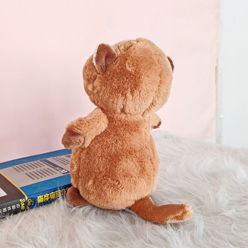 Lindo comercio exterior de cola corta ratón de peluche de juguete muñeca de canguro para niños muñeca de ragdoll regalo de actividad transfronteriza al por mayor