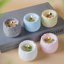 石膏香薰蜡烛家用持久散香香氛摆件小众高级感生日节日礼品伴手礼