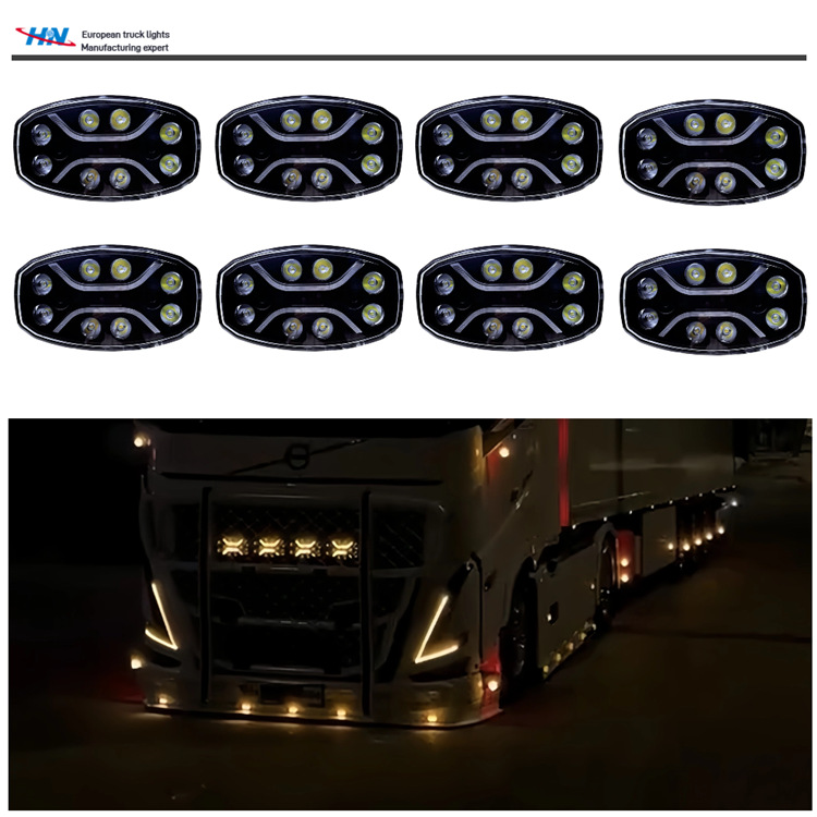 Calidad adecuada para Volvo / Scania camión importado transformar el foco de luz de niebla LED image 2