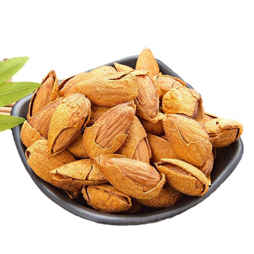 Cream paper-skinned almonds, 500g new year delivery, hand-peeled almonds, almonds, almonds, wholesale almonds