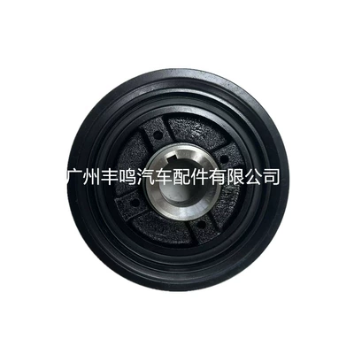 ME017116 engine 4D34 crankshaft pulley excavator parts crankshaft pulley