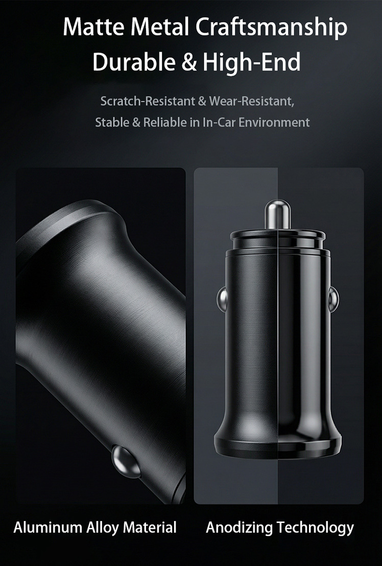 Cross-Border Smart Bluetooth Anti-Lost Device Car Locator Apple Android Dual-Port Fast Charging Anti-Theft Car Charger