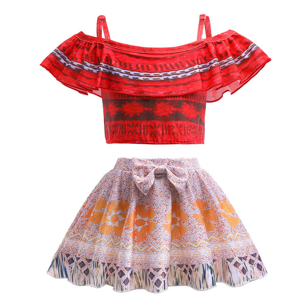 Marine children's split swimwear for early age