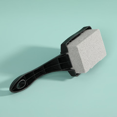 新款現代簡約燒烤架清潔磚玻璃磚清潔工具批發家用戶外燒烤刷套裝