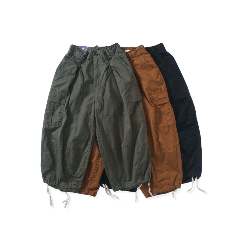 Ropa de hombre japonés 2022 Otoño e Invierno Nuevo mono atado al tobillo con cordón ameikaji retro pantalones sueltos multibolsillos 253
