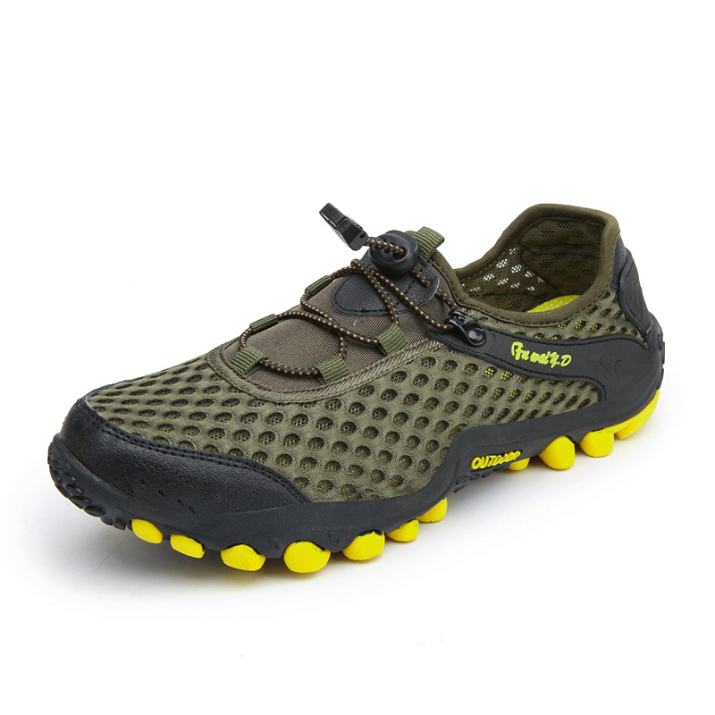 2024 primavera Daifa gran tamaño al aire libre turismo transfronterizo al por mayor zapatos casuales para hombres nuevos zapatos de montaña delgados al aire libre