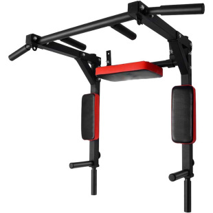 Two-in-one multifunctional wall-mounted pull-up pole home gym fitness power tower training equipment