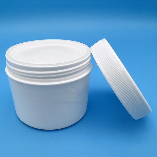 200g striped screw cap thick wall cream bottle PP mud film scrub bottle scrub massage cream bottle daily chemical plastic bottle