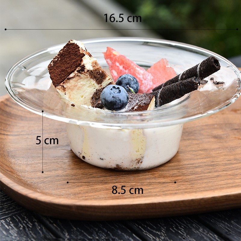 Tazón de helado minimalista estilo ins, taza para yogur, taza para ensalada, taza para postre, taza para batido, taza alta para helado
