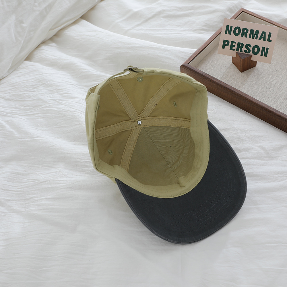 Sombreros de boca de pato para niños primavera y verano nuevo gorro transpirable delgado secado rápido gorro lindo panda bordado gorra de béisbol bebé