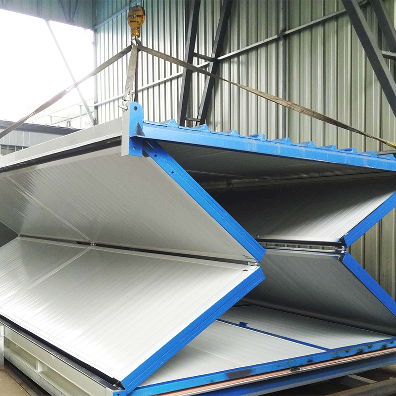 Casas plegables para comercio transfronterizo, casas plegables de contenedores móviles, casas de actividades móviles, contenedores habitables reforzados.