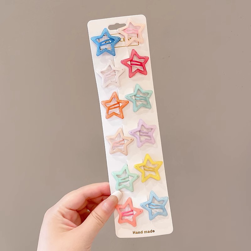 Horquilla de color dopamina, clip de pico de pato de cabello roto coreano femenino, horquilla de sentido avanzado y2k, clip lateral con flequillo, tocado