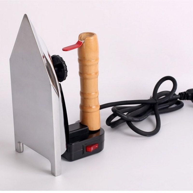 Artista Xin hierro eléctrico de cuero de madera, hierro de cuero de madera, hierro de alta temperatura industrial multifuncional, hierro eléctrico de forma especial 1500W image 4