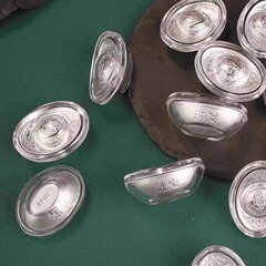 純銀 999 純銀 1 グラムインゴット販売年次総会従業員福利厚生ギフトアクリル工場直販ギフトボックス