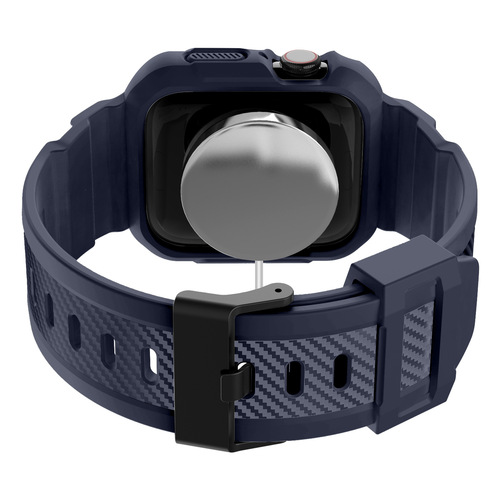 Apple Watch Sandstone One-Piece Strap for Apple Watch TPU Band iWatch 1-6th Generation Square Buckle Wrist Strap
